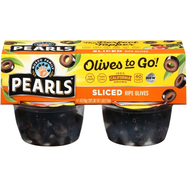 Pickled Goods & Olives Pearls Sliced California Ripe Olives hero