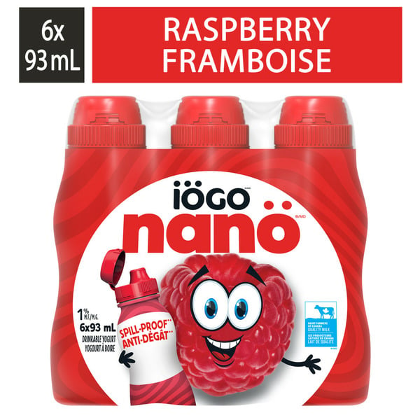 Yogurt iÖGO Nanö Drinkable Yogurt Raspberry 1% hero