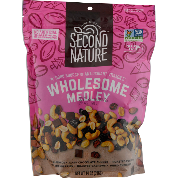 Nuts/Trail Mix/Rice Cakes Second Nature Wholesome Medley, Gluten Free hero