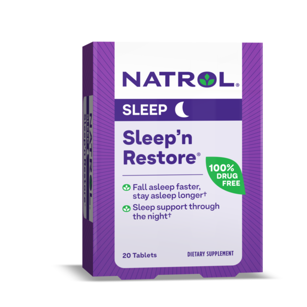 Stress & Sleep Aids Natrol Sleep 'n Restore Sleep Aid Tablets hero