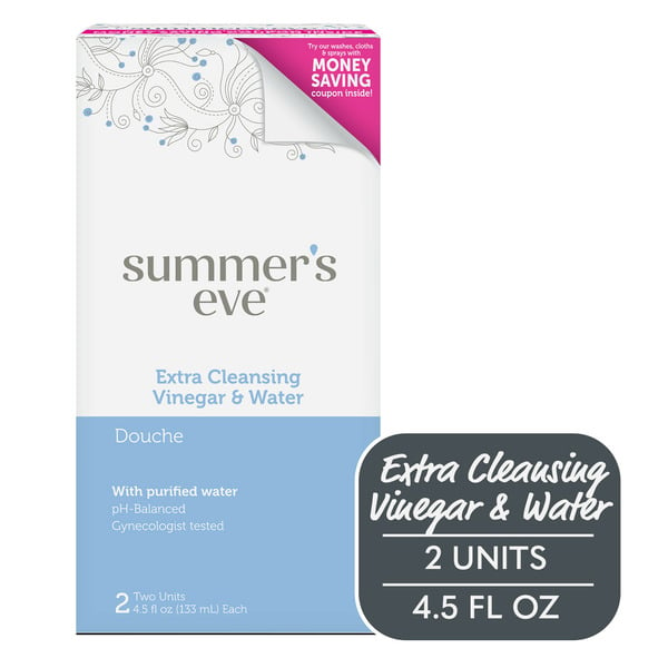 Feminine Care Summer's Eve Feminine Cleansing Douche, Vinegar & Water hero