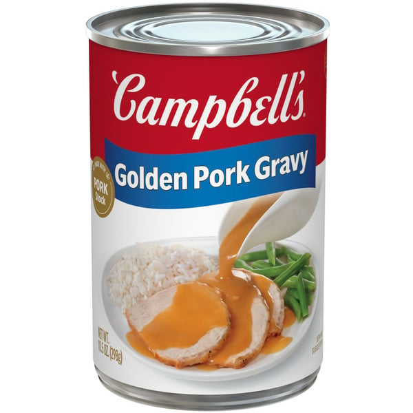 Marinades & Meat Preparation Campbell's Golden Pork Gravy hero