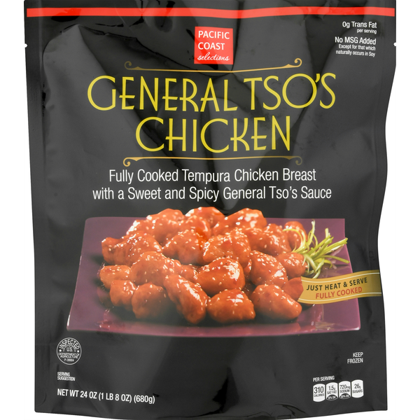 PACIFIC COAST selections General Tso's Chicken hero