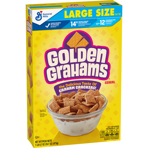 Cereal General Mills Golden Grahams Graham Cracker Taste Cereal hero