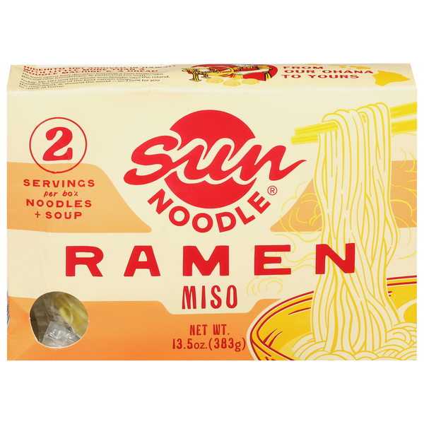 Refrigerated Sun Noodle Ramen, Miso hero