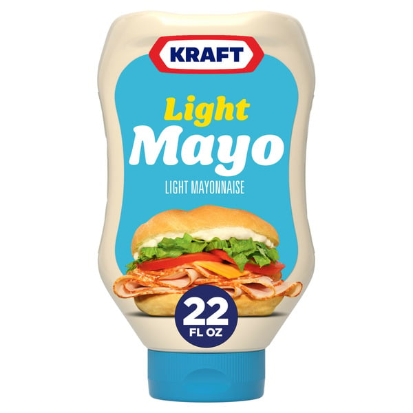 Condiments Kraft Light Mayo with Half the Fat & Calories of Regular Mayonnaise, Squeeze Bottle hero