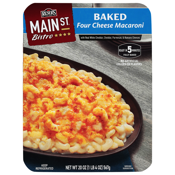 Frozen Meals Reser’s Main St Bistro Macaroni, Four Cheese, Baked hero