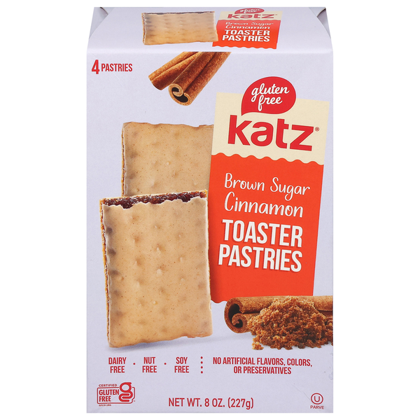 Breakfast Bars & Pastries Katz Toaster Pastries, Brown Sugar Cinnamon hero