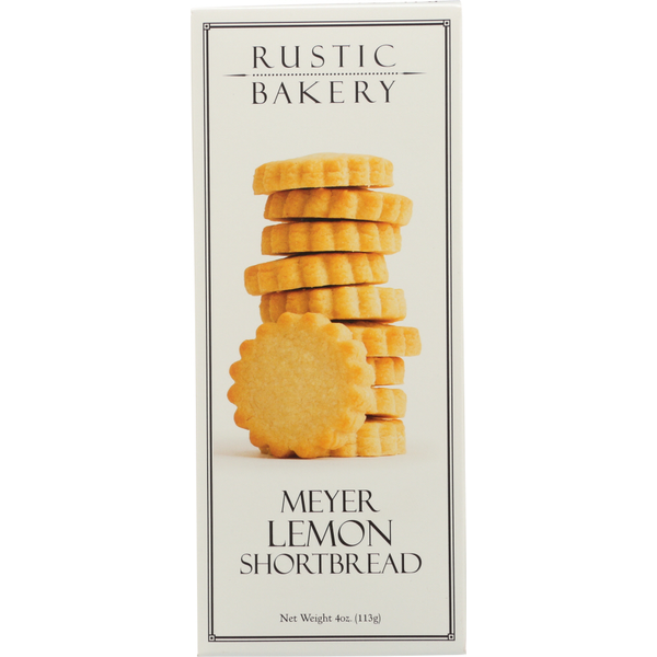 Cookies & Cakes Rustic Bakery Meyer Lemon Shortbread hero