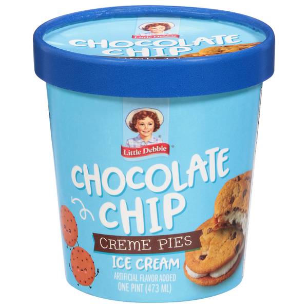 Little Debbie Ice Cream, Chocolate Chip Creme Pies hero