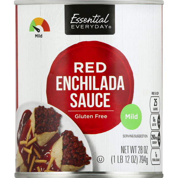 Condiments Essential Everyday Enchilada Sauce, Gluten Free, Red, Mild hero