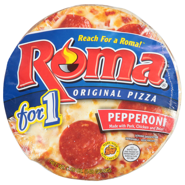 Frozen Pizza Roma Pizza, Pepperoni hero