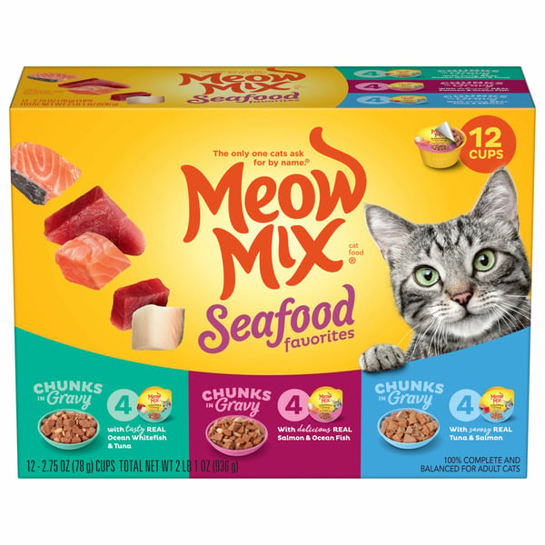 Cat Food & Care Meow Mix Wet Cat Food hero