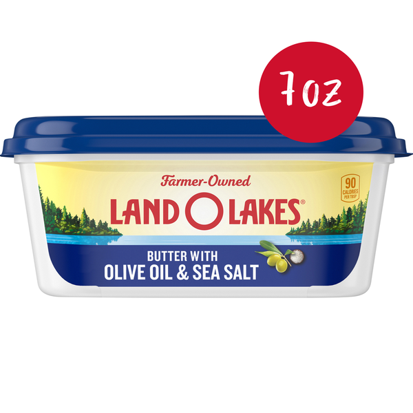 Butter, Margarine and Spread Land O Lakes Butter with Olive Oil and Sea Salt hero