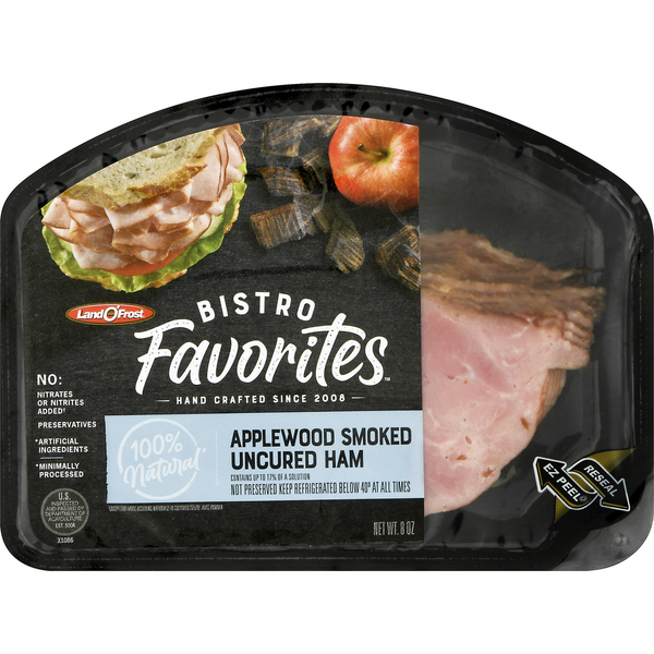 Lunch Meat Land O’Frost Naturally smoked with applewood chips to create a mildly sweet and smoky flavor. hero