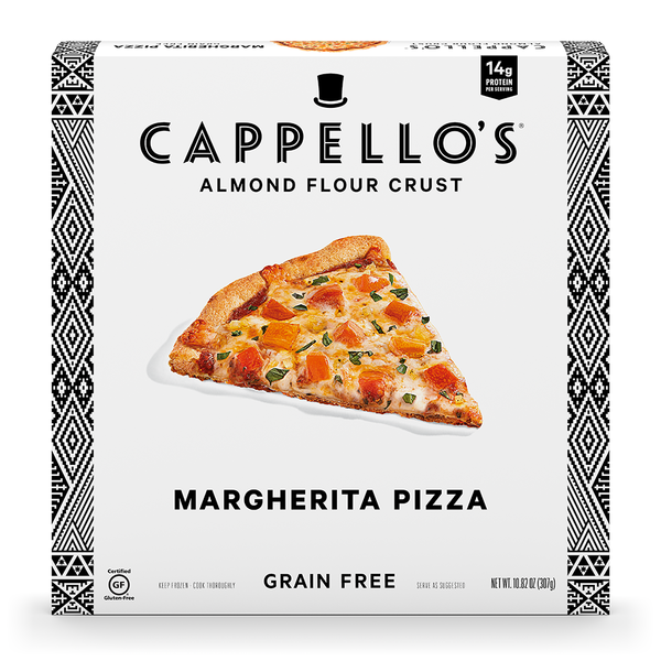 Frozen Pizza Cappello's Margherita Pizza hero