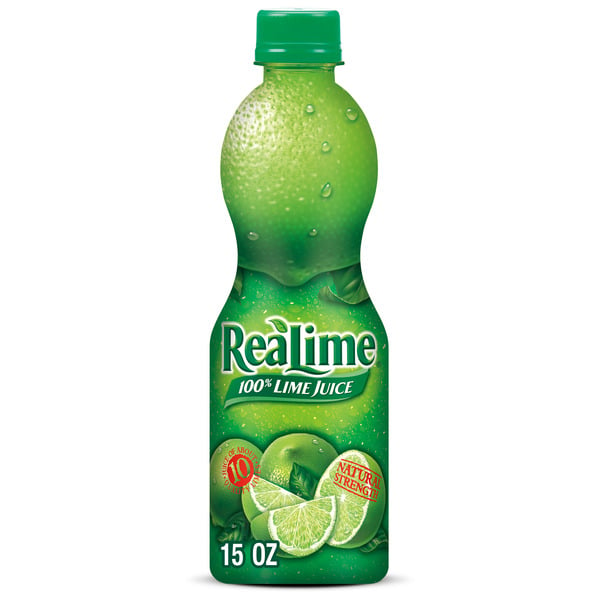 Juice & Nectars ReaLime 100% Lime Juice hero