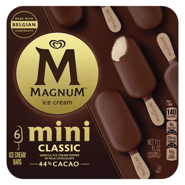 Ice Cream & Ice Magnum Ice Cream Bars, Classic, Mini hero