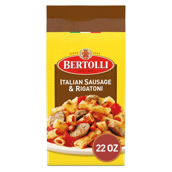 Frozen Meals Bertolli Italian Sausage and Rigatoni, Frozen Meals hero