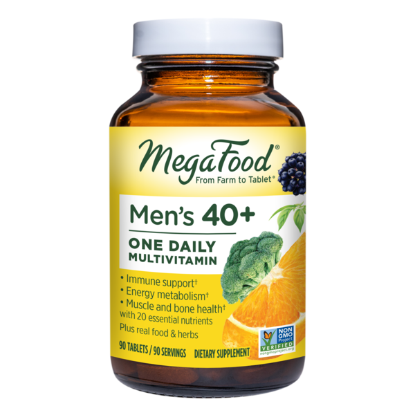 Multi Vitamins MegaFood Men's 40+ One Daily Multivitamin hero