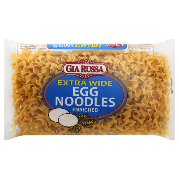 Dry Pasta GIA Egg Noodles, Extra Wide, Enriched hero