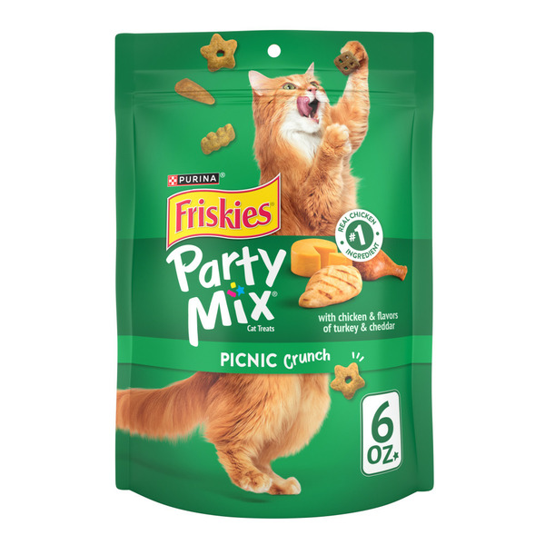 Cat Food & Care Purina Friskies Cat Treats, Party Mix Picnic Crunch hero