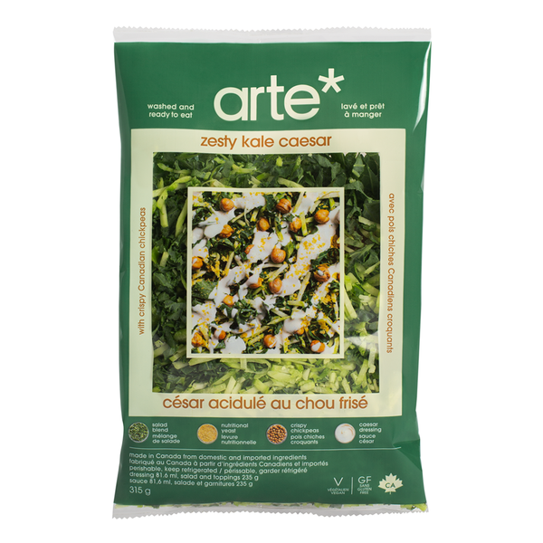 Prepared Meals arte* zesty kale caesar hero