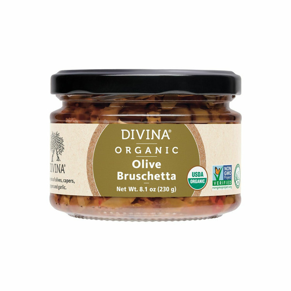 Pickled Goods & Olives Divina Organic Olive Bruschetta hero