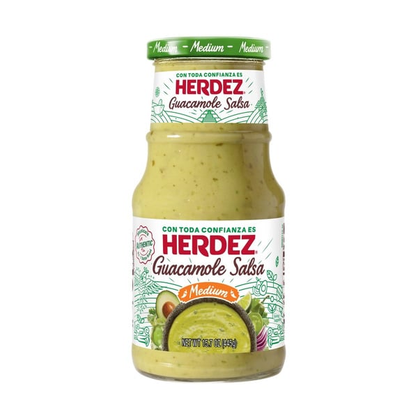 Preserved Dips & Spreads Herdez Guacamole Salsa Medium hero