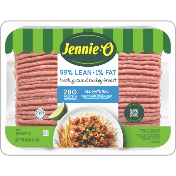 Packaged Poultry Jennie-O Extra Lean Ground Turkey Breast hero