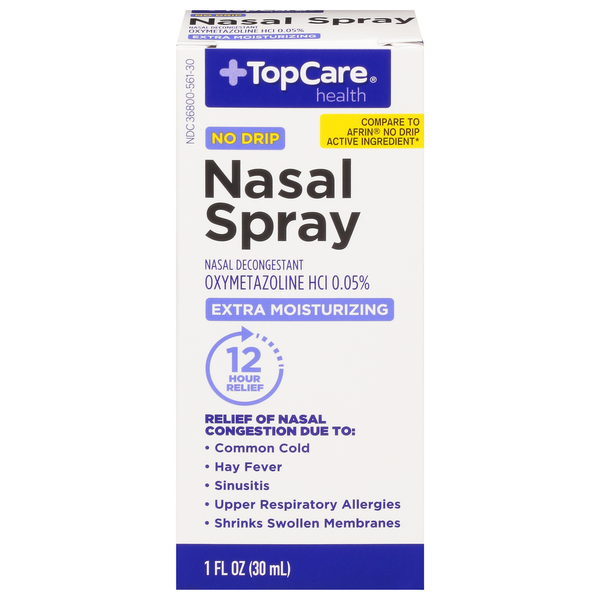 Cold, Flu & Allergy TopCare Nasal Spray, No Drip, Extra Moisturizing hero