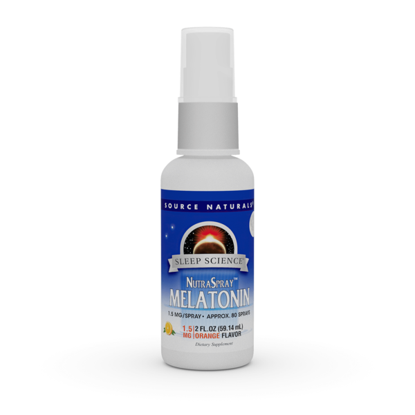 Stress & Sleep Aids Source Naturals Sleep Science Melatonin NutraSpray Liquid hero