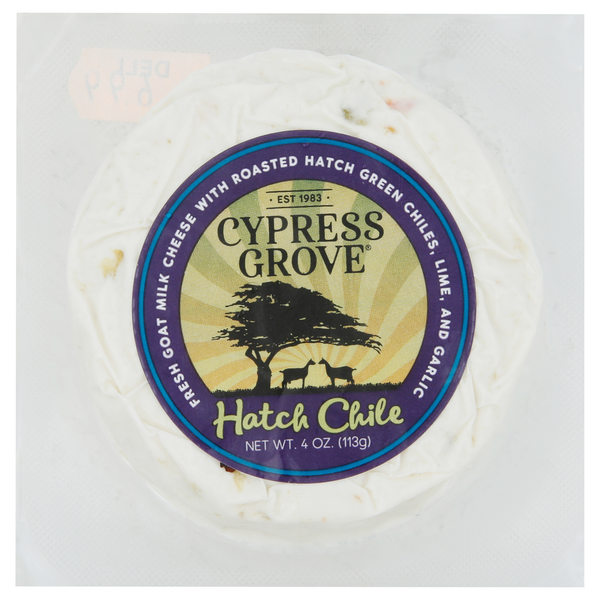 Specialty Cheeses Cypress Grove Cheese, Hatch Chile hero