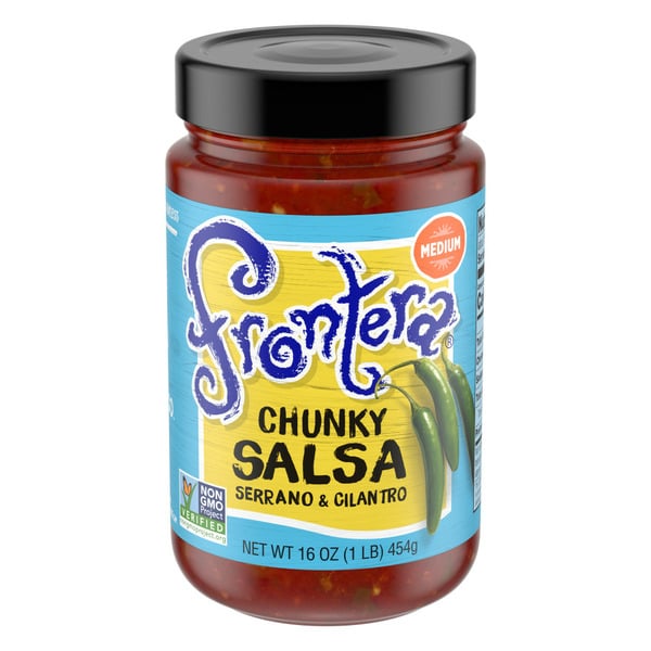 Preserved Dips & Spreads Frontera Chunky Salsa, Medium hero