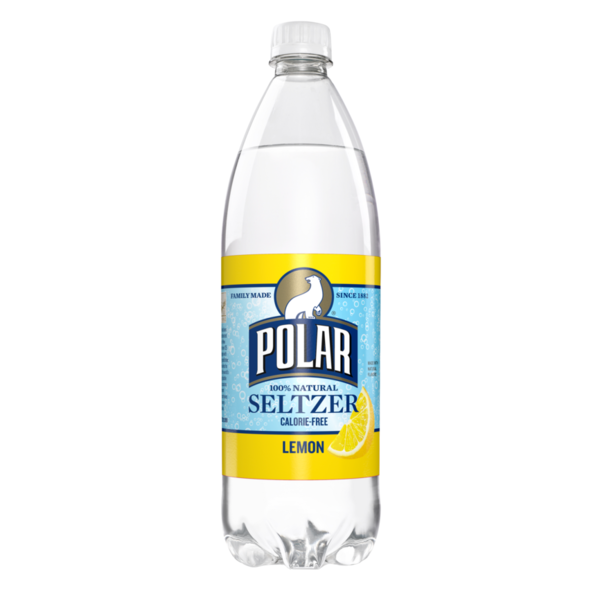 Water, Seltzer & Sparkling Water Polar Seltzer  Lemon hero