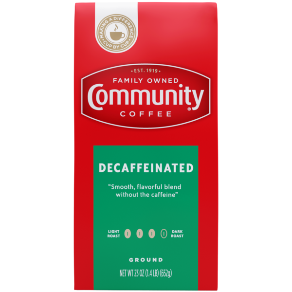 Coffee Community Coffee Decaffeinated Ground Coffee hero