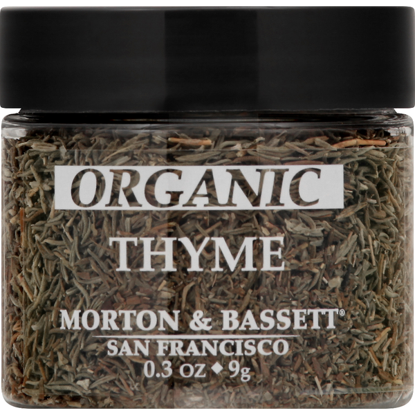 Spices & Seasonings Morton & Bassett Spices Thyme, Organic hero