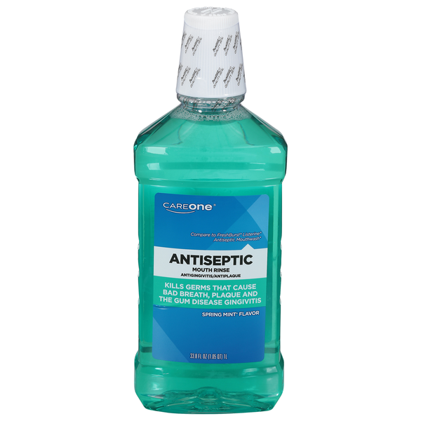 Oral Hygiene CareOne Antiseptic Mouth Rinse, Green Mint Flavor hero