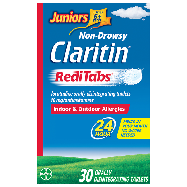 Cold, Flu & Allergy Claritin Disintegrating Tablets, Juniors, Ages 6+ Years hero