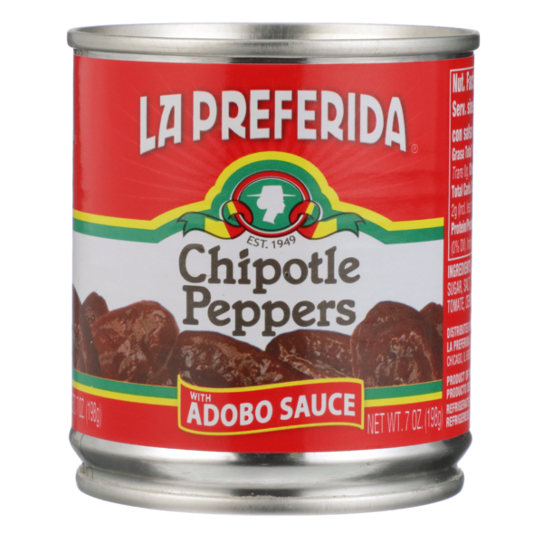 Latino Foods La Preferida Whole Chipotle Peppers in Adobo Sauce hero