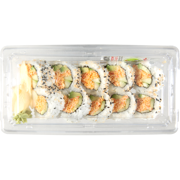 Prepared Meals Sushi Sara California Roll, Spicy hero