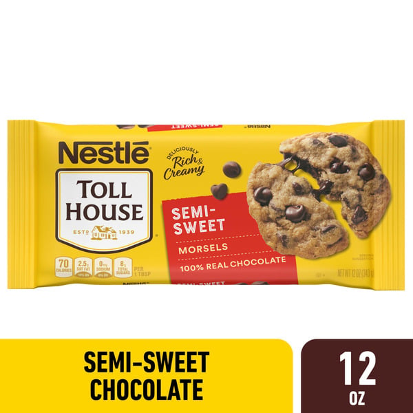 Baking Ingredients Toll House Semi Sweet Chocolate Chips hero