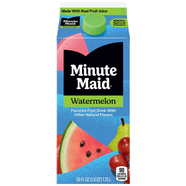 Refrigerated Minute Maid Premium Watermelon, Fruit Juice Drink hero