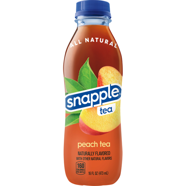 Coffee & Teas (Ready to Drink) Snapple Peach Tea hero