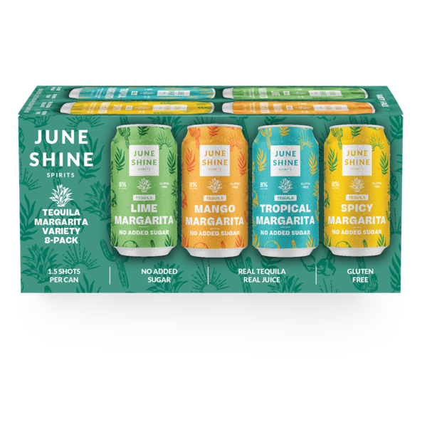 Beer JuneShine Spirits Tequila Margarita Variety Pack hero