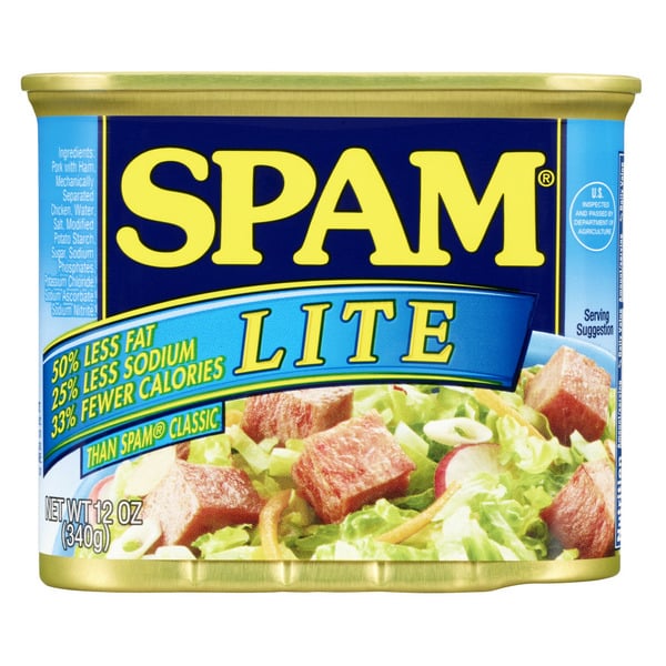 Canned Meat & Seafood SPAM Lite hero