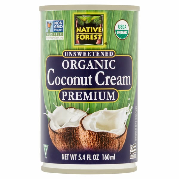 Frozen Breakfast Native Forest Premium Unsweetened Organic Coconut Cream hero