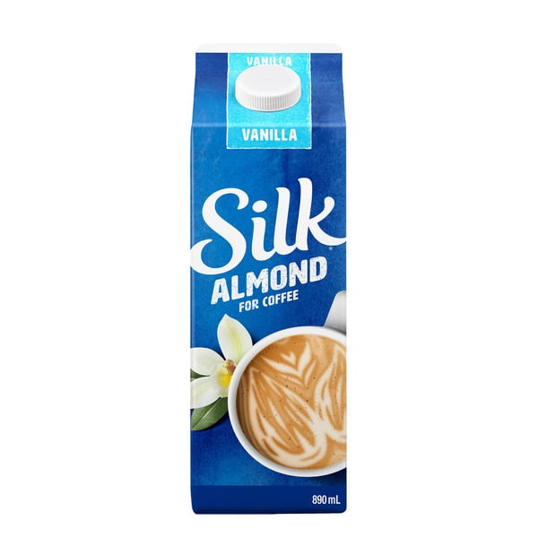 Coffee Silk Almond For Coffee, Vanilla Flavour, Plant Based Dairy Free Coffee Creamer hero