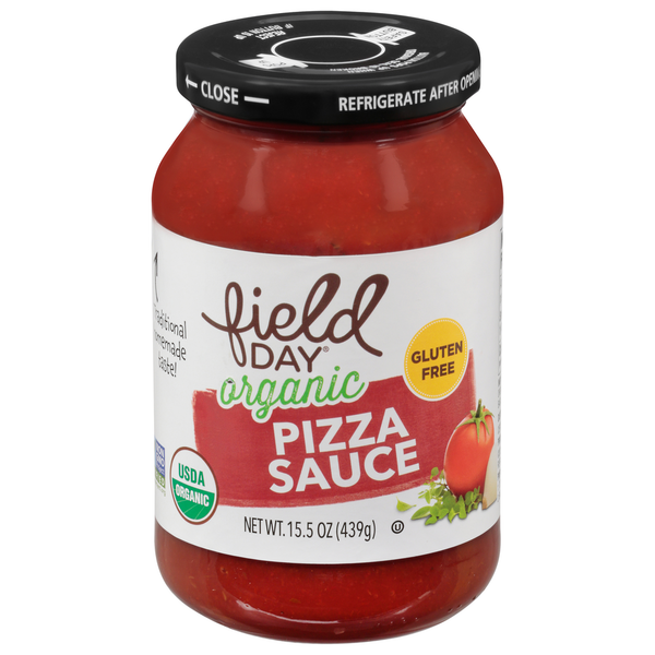 Pasta Sauce FIELD DAY Pizza Sauce, Organic hero