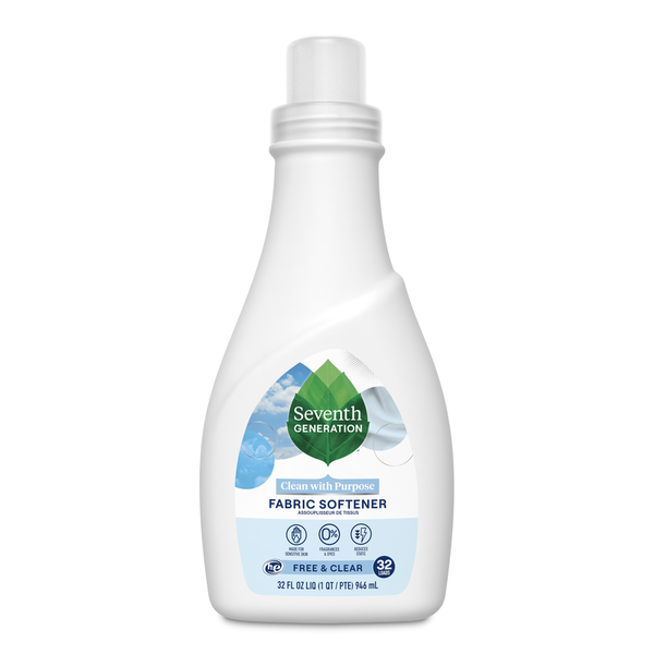 Laundry Seventh Generation Liquid Fabric Softener Free & Clear hero